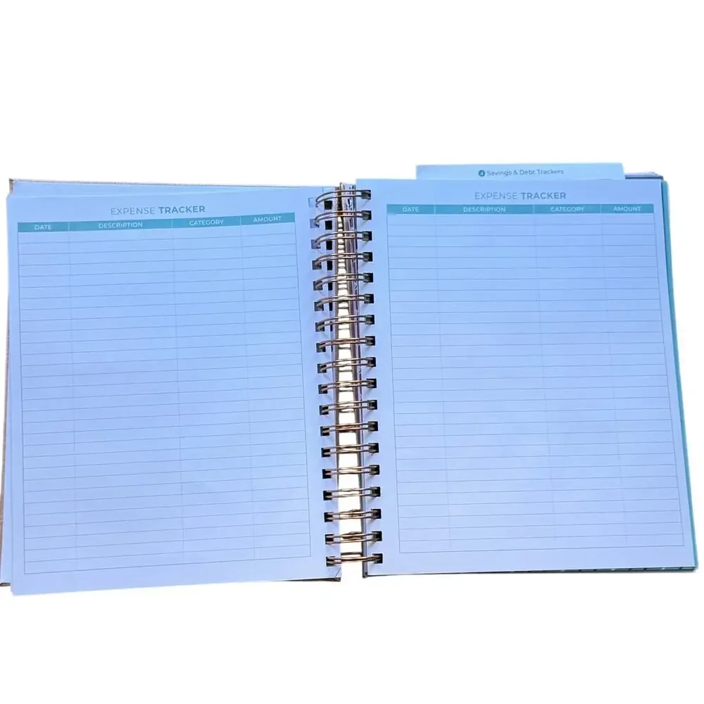 Clever Fox Budget Planner Bill Organizer Rose Gold Undated Finance